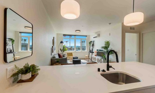 modern apartment lighting