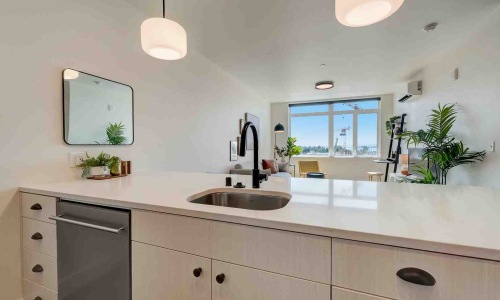 modern apartment layout
