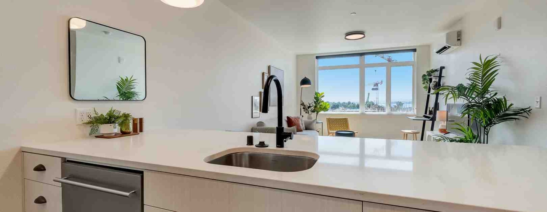 modern apartment layout