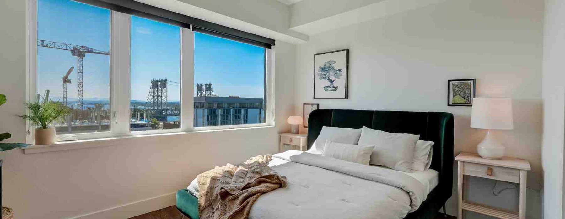 modern apartment bedroom design