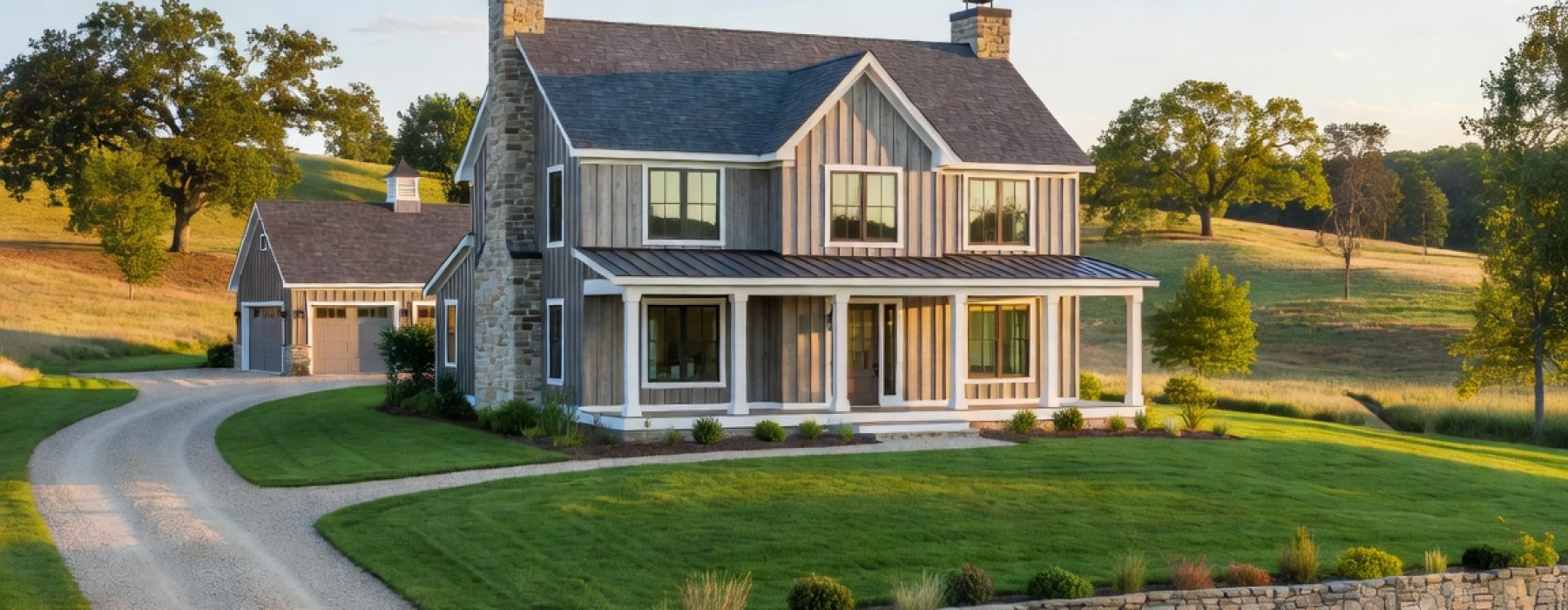 2 bedroom 2 bath farmhouse floor plans header image