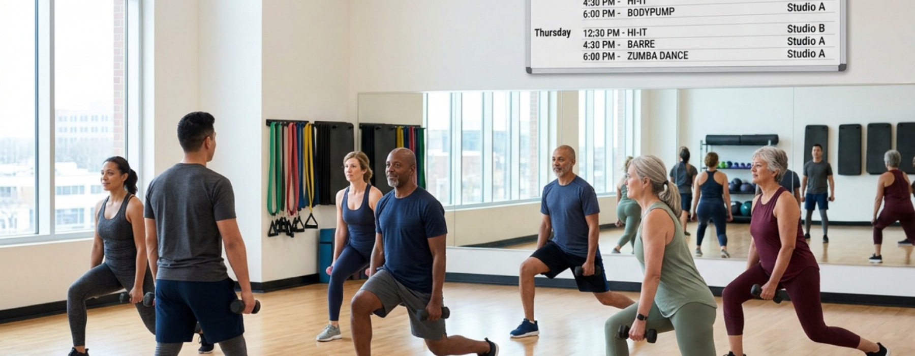 fitness class schedule