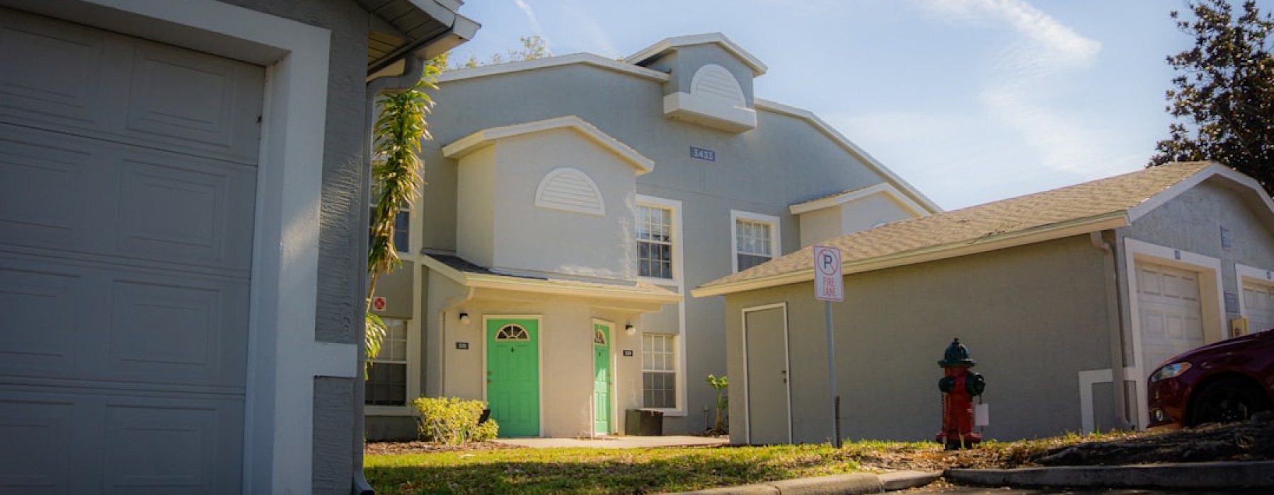 apartment with garage for rent